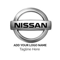 White Vehicle Standard  Logo template
