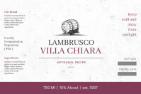 White Vintage Red White And Black Wine Label Template Design 2025 2026 2027 2028 2029 2030  Label