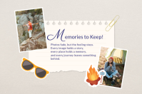 White Travel Journal Poster Template - Page 5