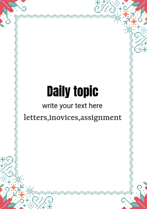 White White Writing Pages Background A4 Template | PosterMyWall