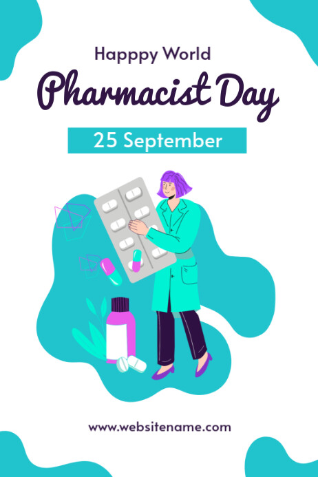 Poster Rph World Pharmacists Day Posters Template | PosterMyWall