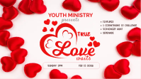 White Youth Ministry Event Digital Display Umbukiso Wedijithali (16:9) template