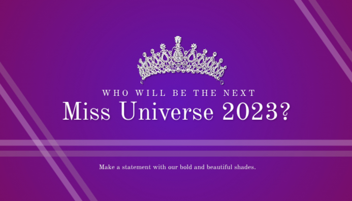 Who will be the next Miss Universe 2023? Intestazione blog template