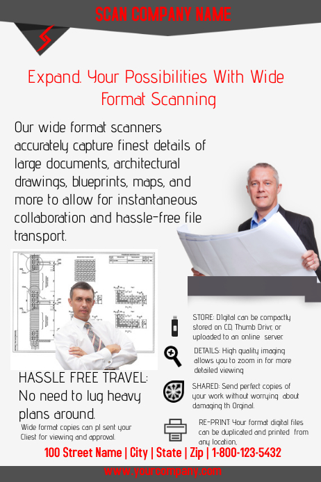 Wide Format Scanning | PosterMyWall