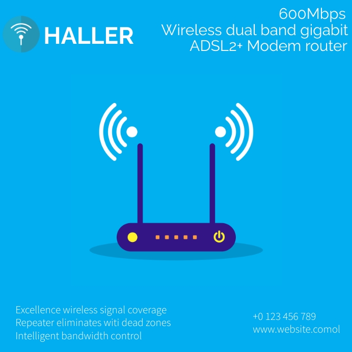 wifi router sale template | PosterMyWall