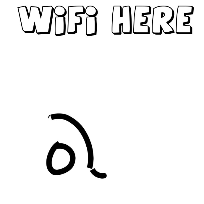 wifi template Quadrado (1:1)