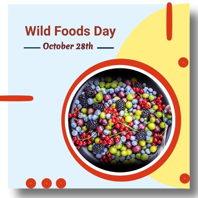 wild food day Template | PosterMyWall