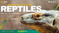 Wild Life Banner Facebook Cover Video (16:9) template