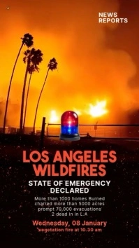 Wildfire Alert Story Template