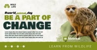 Wildlife Animal Ads Immagine condivisa di Facebook template