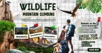 Wildlife Mountain Climbing auf Facebook geteiltes Bild template