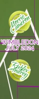 Wimbledon July Oprolbanier 2'×5' template