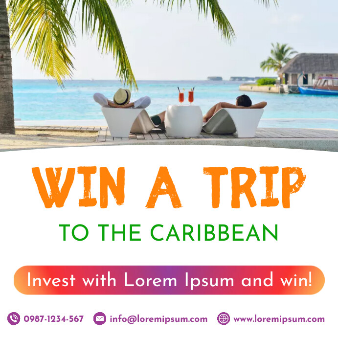 Wantutrip Win a trip poster - Tobaccovalleybusinesspark.com