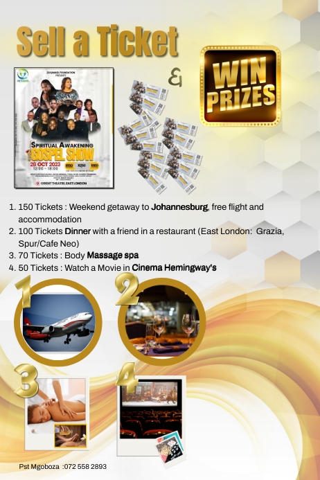 Win Prizes Template | PosterMyWall