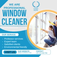 WINDOW CLEANER Instagram Post template