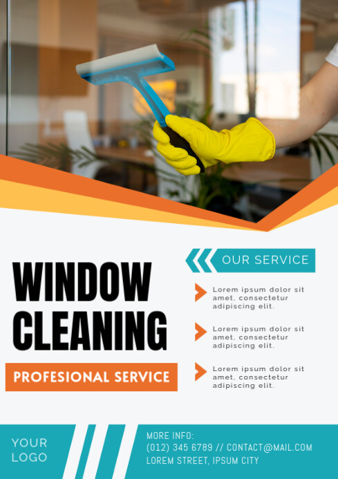 Window Cleaning A4 template