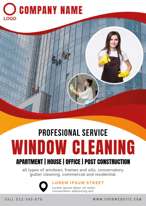 Window Clean Design Copy of Window Cleaning | PosterMyWall