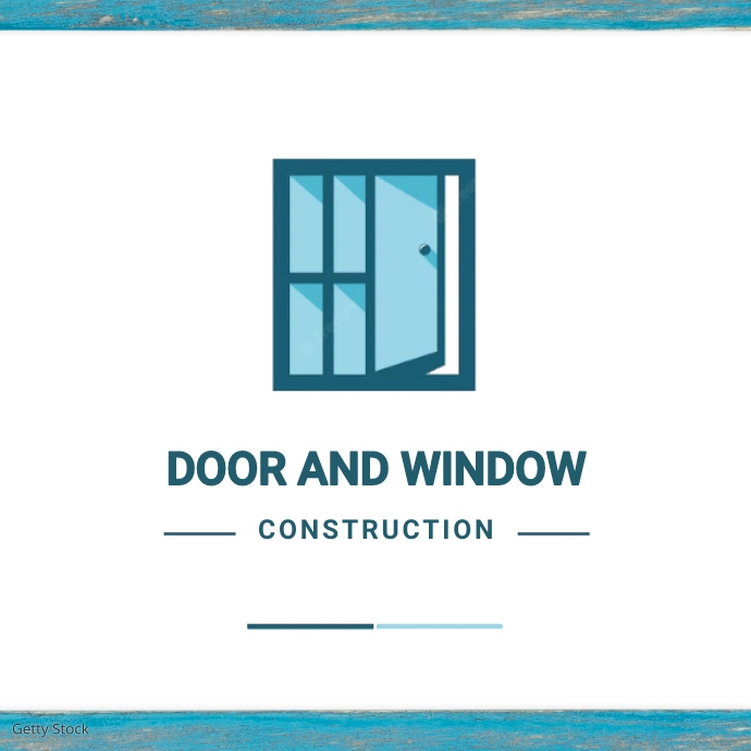 Window Fitter Icon Window Fitting Logo Template | PosterMyWall