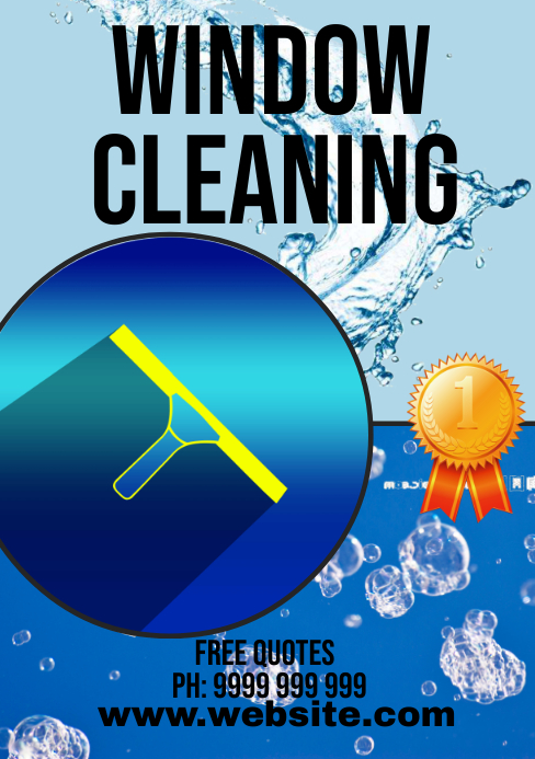 Window Washing Template | PosterMyWall