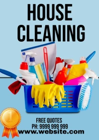 Window Washing A5 template