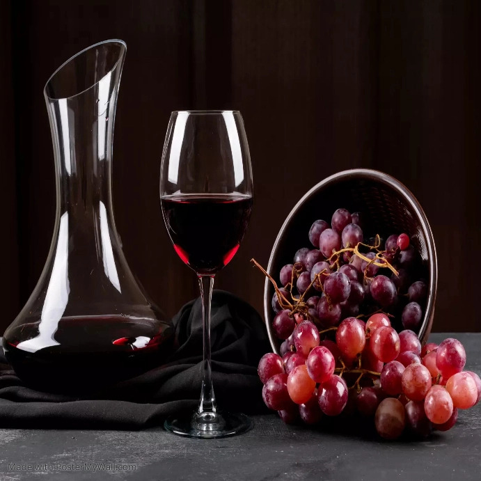 Wine background design flyer Template | PosterMyWall