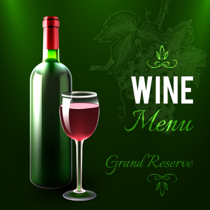 Wine background design flyer Template | PosterMyWall