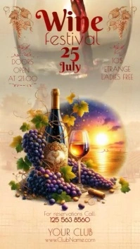 Wine Instagram Reel template