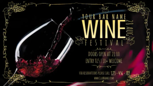 Wine Digital Display template