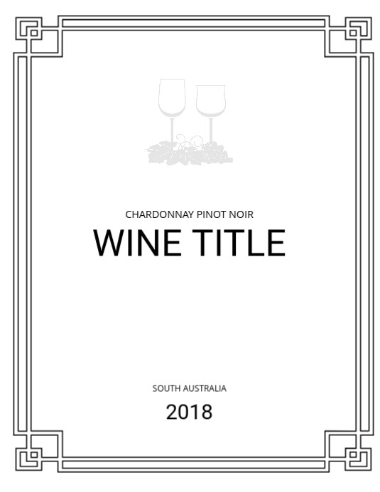 Wine Label Template PosterMyWall