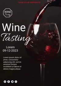 WINE PARTY TEMPLATE A4