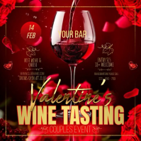 Wine Tasting Instagram Post template