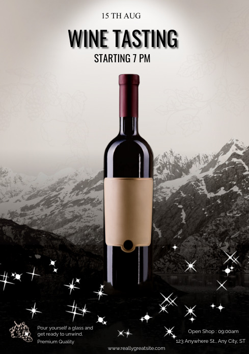 WINE TASTING Template | PosterMyWall