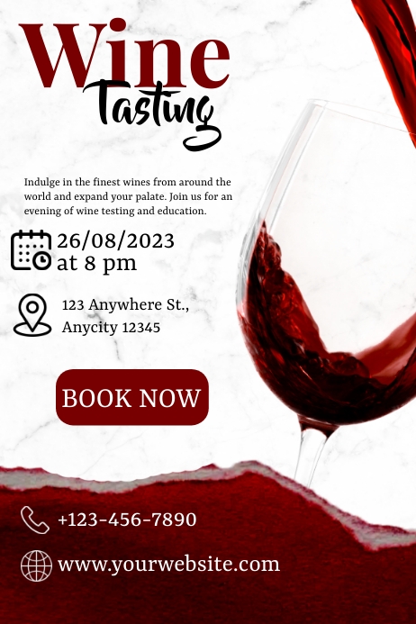 Wine Tasting Template | PosterMyWall