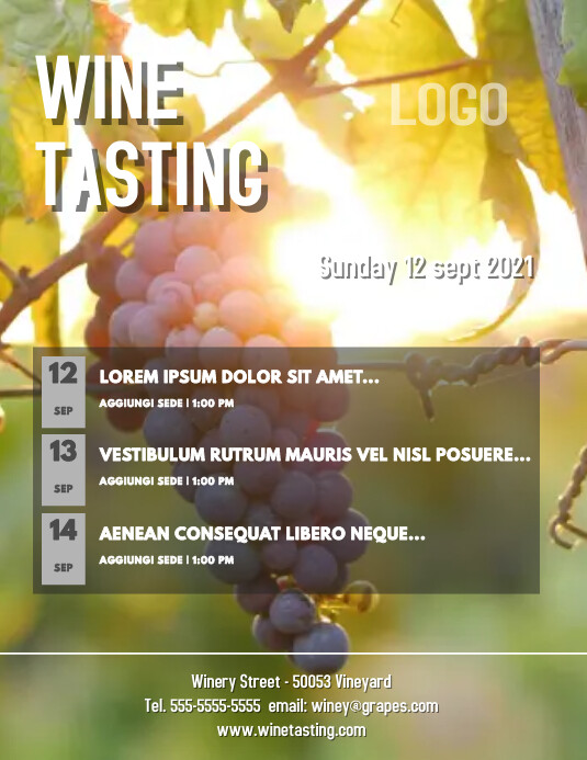 Wine Tasting Template | PosterMyWall