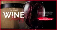 Wine Tasting Facebook Event Cover Template