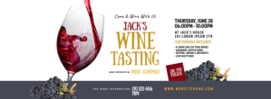 Wine Tasting Facebook Cover Photo Facebook-coverfoto template