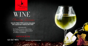 wine tasting Flyer Template, wine & cheese ta Изображение, которым поделились на Facebook