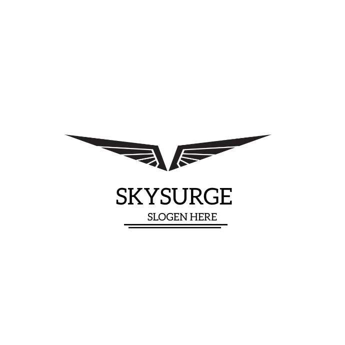 Wings Logo template