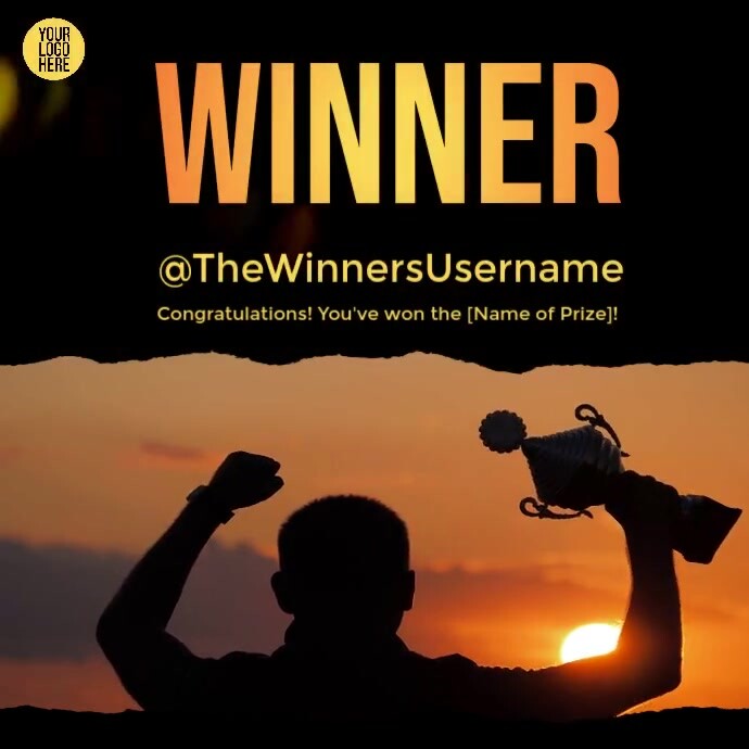 Copy of winner | PosterMyWall