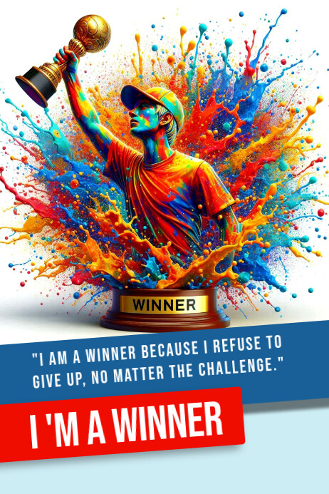 Winner Template | PosterMyWall