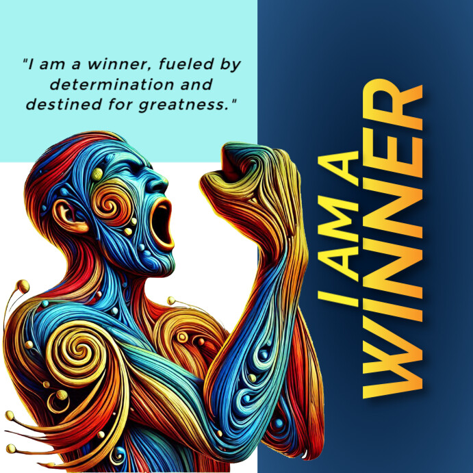 Winner Template | PosterMyWall