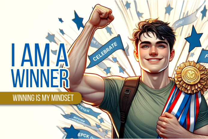 Winner Poster template