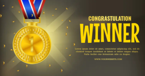 Winner Flyers Gambar Bersama Facebook template