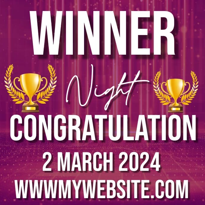 winner flyers Template | PosterMyWall