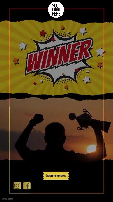 winner vertical Template | PosterMyWall