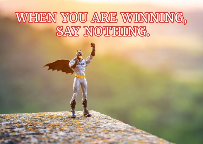 Win Without Value WINNING AND NOTHING QUOTE TEMPLATE | PosterMyWall