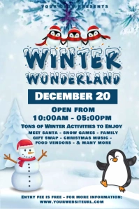 winter,winter sale,winter discount Poster template