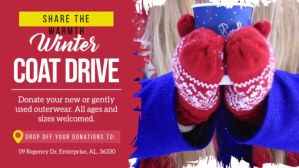 Winter Coat Drive Facebook Cover Video template
