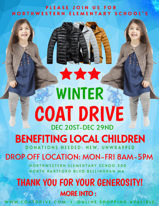 Coat Drive Flyer