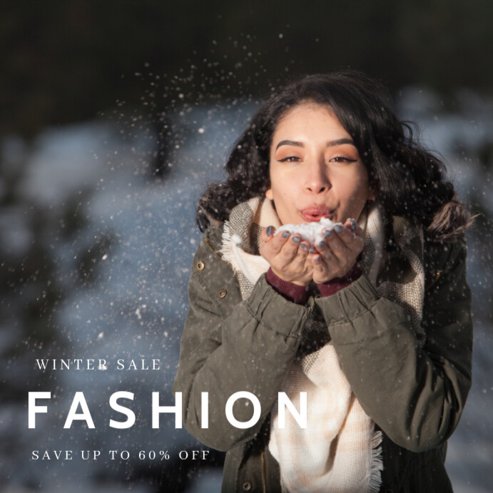 Plantilla de Winter collection post | PosterMyWall